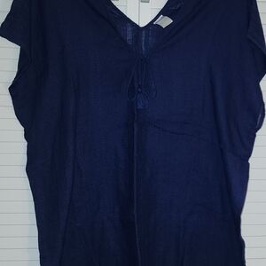 Kona Sol Navy Swim Coverup